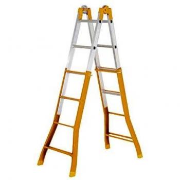 Escalera Telescópica Mixta Wolfpack 4+4 Peldaños