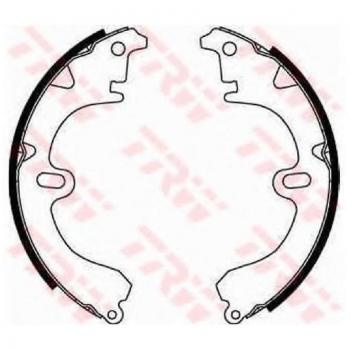 Juego de zapatas de freno TRW GS8222 para Renault 12 1.3 (1170)