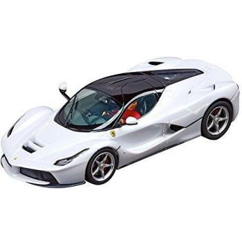 Carrera Evolution - Coche de Juguete LaFerrari, Escala 1:32, Color Blanco Metalizado