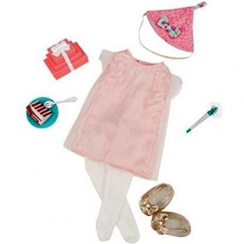Our Generation BD30229Z - Ropa Deluxe - Conjunto cumpleaños