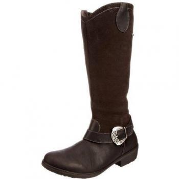 Ricosta Lilja 77236-287 - Botas de cuero para niña, color marrón, talla 40