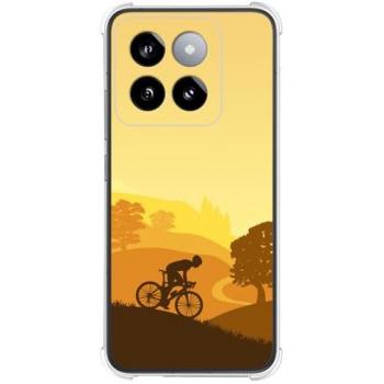 Funda Antigolpes de Silicona para Xiaomi 14 5G con Diseño Ciclista