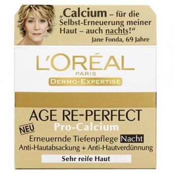 L'Oréal Paris Edad Dermo Experiencia Re-Perfecta Crema De Noche De Calcio Pro