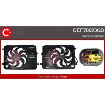 Motor eléctrico ventilador radiador CASCO CEF70023GS