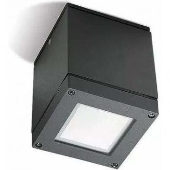 Plafón Exterior Afrodita IP54 E27 75W Gris Urbano