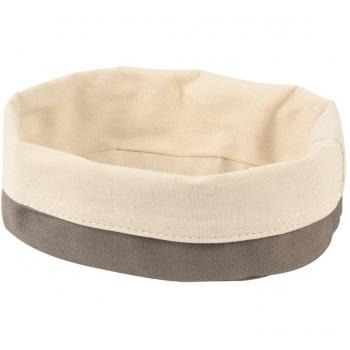 Supreminox 9093 - Cesta de tela, forma oval, 20 x 15 cm