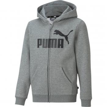 PUMA Essential Kids Full-Zip Hoodie Grey
