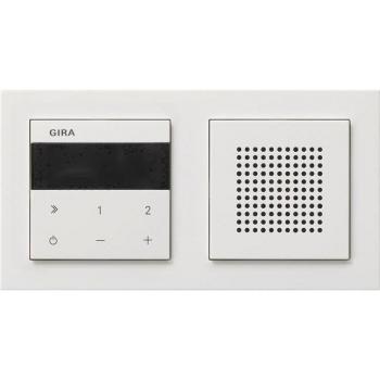Altavoz IP de Radio Gira 232029 con Marco E2 (WiFi, Bluetooth, Internet)