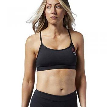 Reebok RC Skinny Bra Sujetador Deportivo, Mujer, Sunglow, XS
