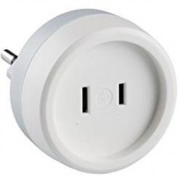 Legrand 050385E Adaptador Conversor, 1380 W, 230 V, Blanco/Gris