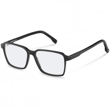 Rodenstock R5354 A 55 Lentes Recetadas Para Hombre Negros, Armazones para Hombre Negros, Gafas Recetadas para Hombre Negras