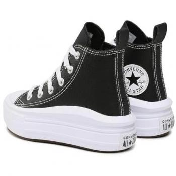 Zapatillas Niño Converse Chuck Taylor All Star Move Hi, Plataforma, Cuero, Color Negro, Talla 28 EU