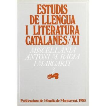 Miscel·lània Antoni M. Badia i Margarit, 3