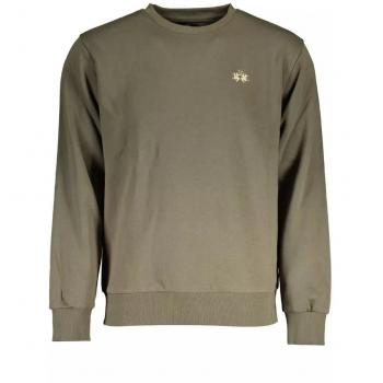Elegant Contrast Detail Crew Neck Sweatshirt - XXL