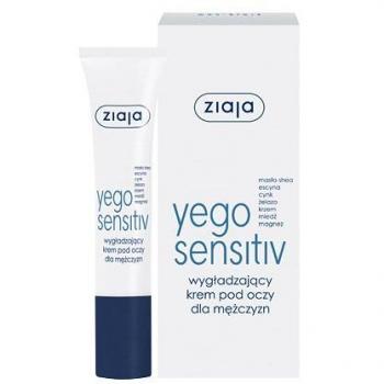 Crema Contorno de Ojos Suavizante Ziaja Yego Sensitiv para Hombres 15ml