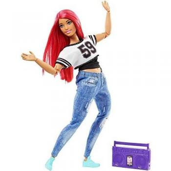 Muñeca Barbie Movimiento Sin Límites Deportista DVF68