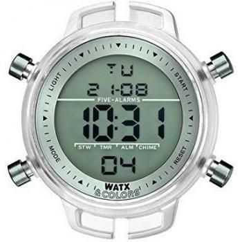 Watx & Colors Reloj Analog-Digital para Mens de Automatic con Correa en Cloth S0311959