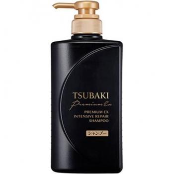 Shiseido Tsubaki Black Premium EX Intensive Repair Shampoo 490ml