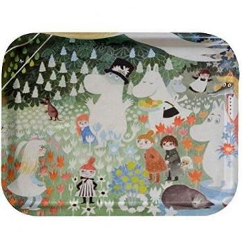 Moomin 101 – 5 Dangerous Journey – Bandeja Madera, Multicolor 27 x 20 x 1,5 cm