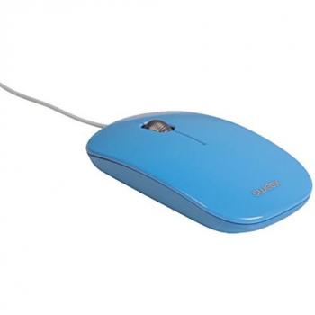 Sweex Ratón óptico Ultra Delgado USB 1000 PPP - Azul