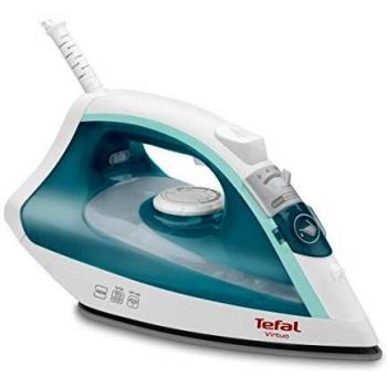 Tefal Virtuo FV1710 Steam Iron, 1800W, 0.2L Water Tank, 80g/min Steam Boost, 20g/min Variable Steam, Anti-Scale Function, White