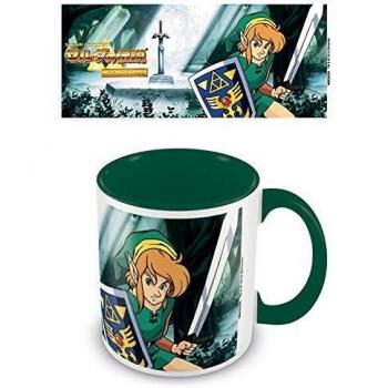 The Legend Of Zelda - Coloured Inner Mug The Lost Woods, Green