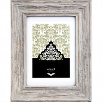 Marco de madera Vintage 40x50 cm blanco Accent by Nielsen