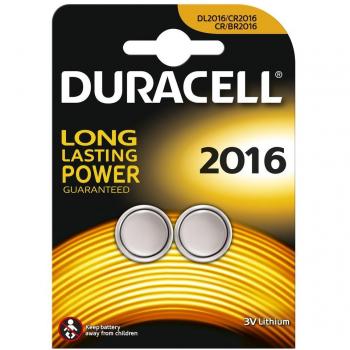 Duracell - Pila especial para dispositivos electrónicos - 2016 Blister Grande x 2