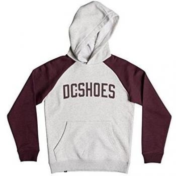 Sudadera Con Capucha Niño Dc Comeback Crew Raglan Light Heather Gris