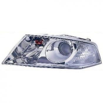 Faro delantero derecho H7+H1 con luz de dirección estilo Xenón para Skoda Octavia 2004-2009 VAN WEZEL 7622964