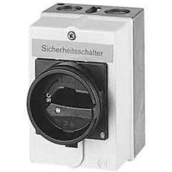 Eaton 6-Pole Safety Switch, 32A, 13kW Power, IP65 Rating