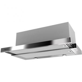 Mepamsa Superline 60 Campana aspirante extraplana de inox, 20 W, 2 Velocidades, Acero inoxidable