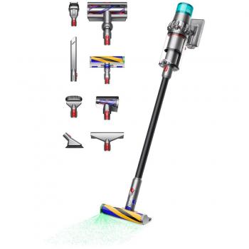Aspiradora sin cables Dyson V15 Detect™ Total Clean (Níquel/Negro) - Potente e inteligente