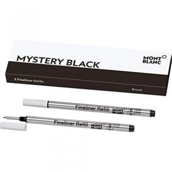 Montblanc 2x Fineliner Refill Mystery Black B