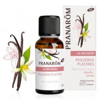 Pranarom Organic Aroma Diffuser Oil - Small Pleasures (Vanilla & Cinnamon) 30ml