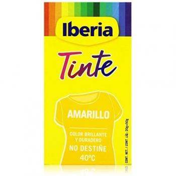 Iberia - Tinte Amarillo para ropa, 40°C