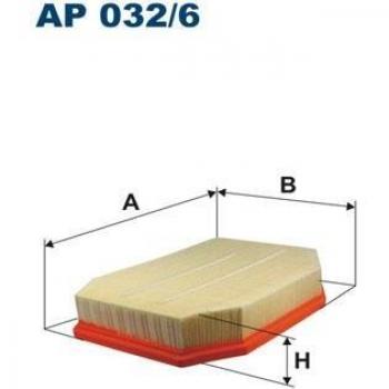 Filtro de aire FILTRON AP 032/6 con alta eficiencia de filtración, diseño optimizado para un flujo de aire superior, fácil instalación y compatible con diversos modelos de vehículos