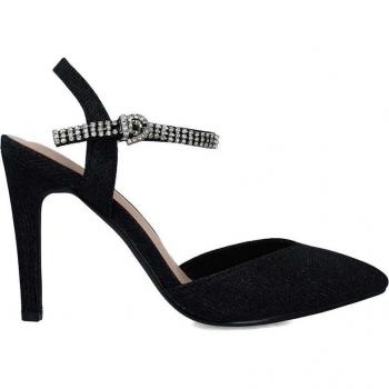 Zapatos de salón destalonados con pulsera de strass Menbur
