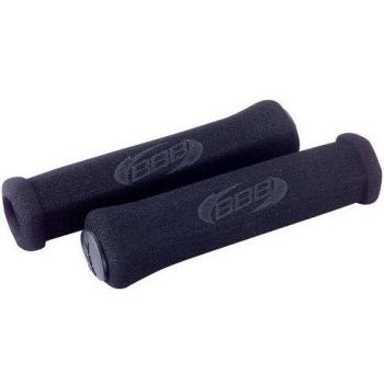 BBB 2929252801 Puños Manillar Bicicleta, Unisex, Negro, 135 mm