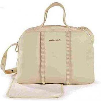 Pasito a Pasito Bolsa canastilla Nido Volante beige