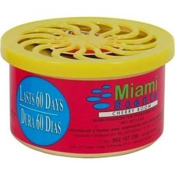 AMBIENTADOR ESENCIA DE MIAMI CHERRY GUM. LATA 42 GR . DURA 60 DIAS .