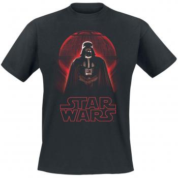 Star Wars Rogue One - Darth Vader Death Star Hombre Camiseta Negro M 100% algodón Regular