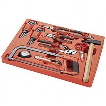 Alyco 170915 170915-Bandeja plástico para Carro metálico HR con 30 Herramientas