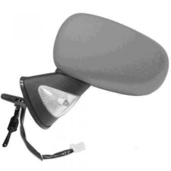 Espejo retrovisor VAN WEZEL 4366824, tipo de producto: espejo retrovisor para automóvil, características: diseño específico para el lado del conductor o pasajero, incluye soporte de montaje, cristal templado, acabado en negro,