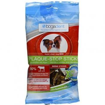 Bogar Dent Mini Plaque-Stop Sticks for Small Dogs with Algae 100g