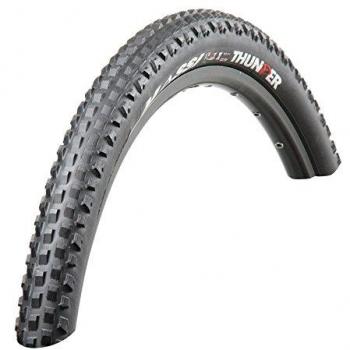 Massi Thunder - Cubierta para Bicicleta, Color Negro, 26 x 2.00
