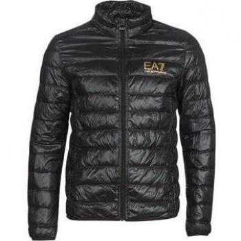 Emporio Armani EA7 TRAIN CORE ID DOWN LT Men's Jacket - Black, Light Jacket, Size: 2XL