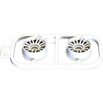 Kyosho- Llantas, Color Blanco