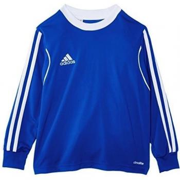 adidas Squad 13 JSY LS - Camiseta para hombre, color azul / blanco, talla 164