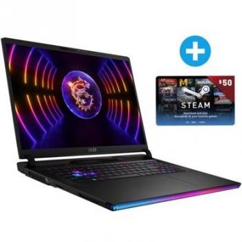 Laptop Gaming MSI Stealth 17 Studio A13VG-021 - 17,3 QHD 240Hz, Intel Core i7-13700H, 32GB RAM DDR5, 2TB SSD, NVIDIA RTX 407